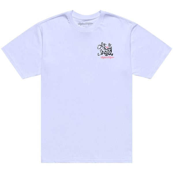 T-Shirt Heritage Blanc de face