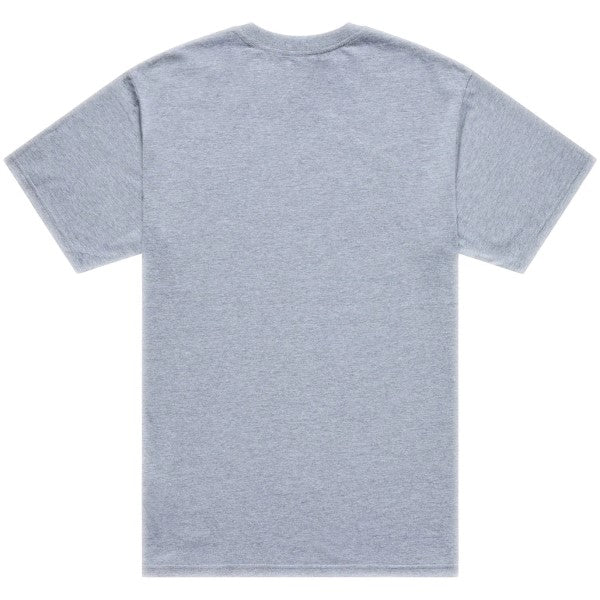 T-Shirt Imprint Gris de dos