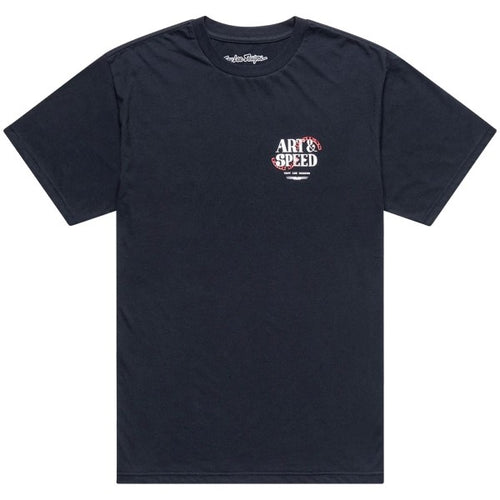 T-Shirt Pink Slips Noir de face