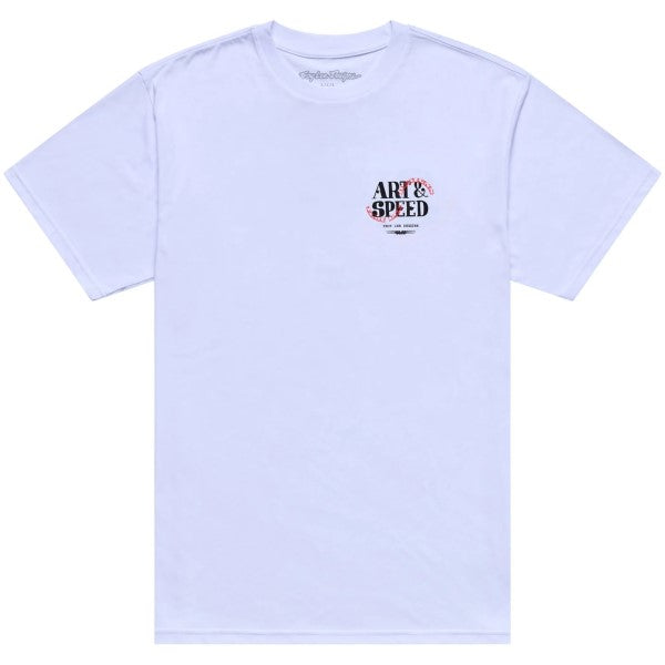 T-Shirt Pink Slips Blanc de face