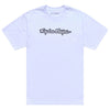 T-Shirt Signature Blanc/Noir de face