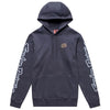 Coton Ouaté Branded Noir/Carbone de face