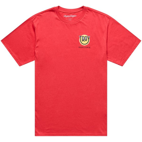 T-Shirt Happy Dayz Rouge de face