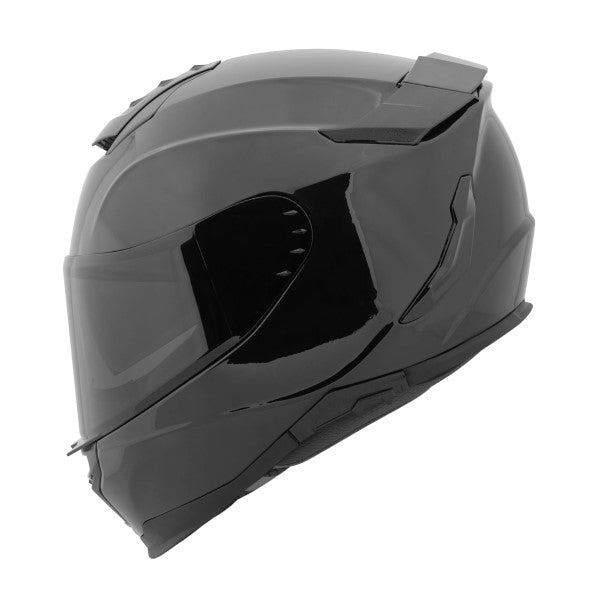 Casque Intégral de Moto Solid Speed SS1660/speed and Strength/ noir , coté gauche