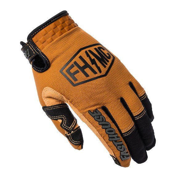 Gants de Motocross Sanguaro Bennet/Fasthouse/brun/ gauche