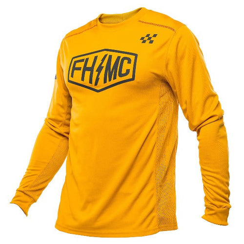 Chandail de Motocross Sanguaro Bennet/Fasthouse/Or de face