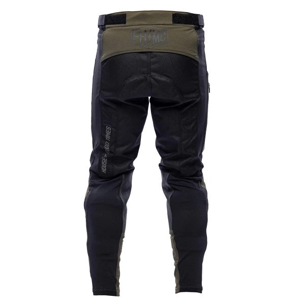Pantalon de Motocross Sanguaro Cargo Noir, Dos