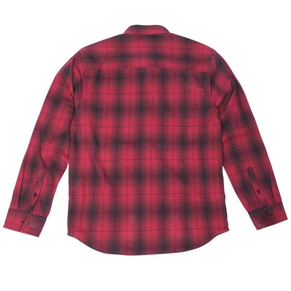 Chemise en Flanelle Saturday Night Special Rouge, Dos