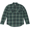 Chemise en Flanelle Saturday Night Special Vert/Noir, de face