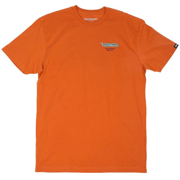 T-Shirt Savanna/Fasthouse/orange de face