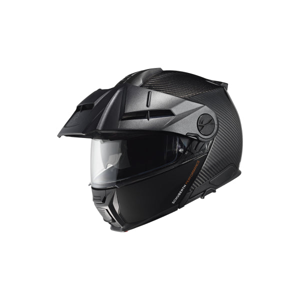 Casque de Moto Modulaire E2 Carbon Schuberth Noir Lustré, vue 3/4