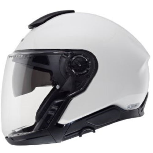 Casque de Moto Modulaire J2 Schuberth Blanc, vue 3/4