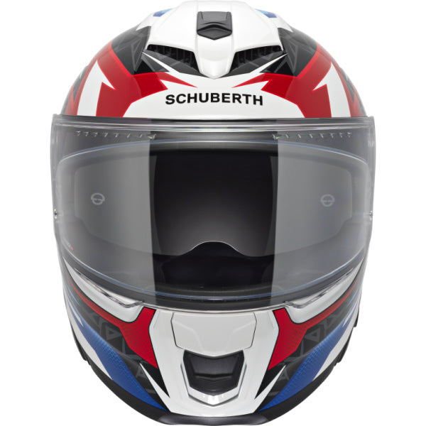 Casque de Moto Intégral S3 Thunder Schuberth Bleu, de face