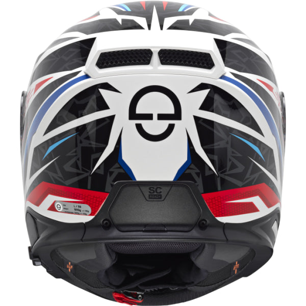 Casque de Moto Intégral S3 Thunder Schuberth Bleu, arrière