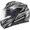 Casque de Moto Modulaire C5 Graphic Zenith Schuberth Noir, vue 3/4