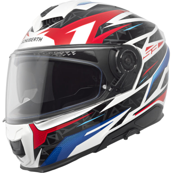 Casque de Moto Intégral S3 Thunder Schuberth Bleu, vue 3/4