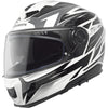 Casque de Moto Intégral S3 Thunder Schuberth Blanc, vue 3/4