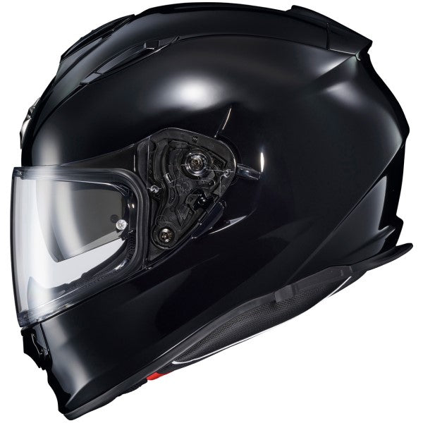 Casque Intégral de Moto Ryzer Solid Noir de droite