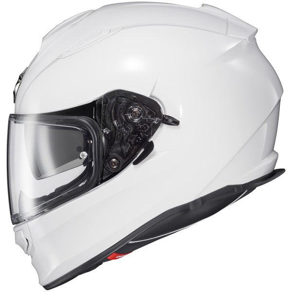 Casque Intégral de Moto Ryzer Solid Blanc de droite