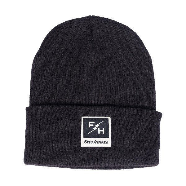 Tuque Service/Fasthouse/noir de face