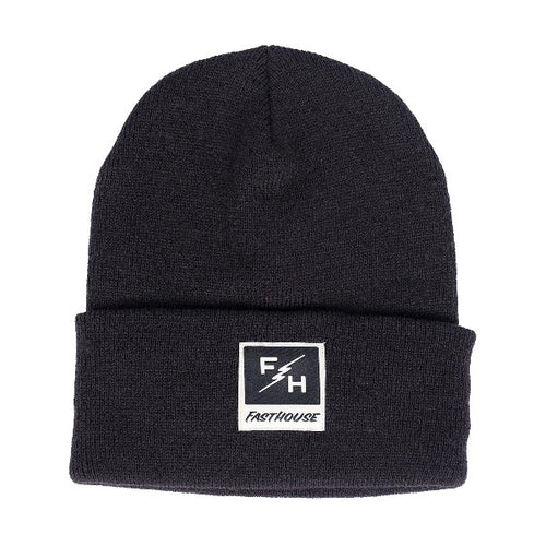 Tuque Service/Fasthouse/noir de face