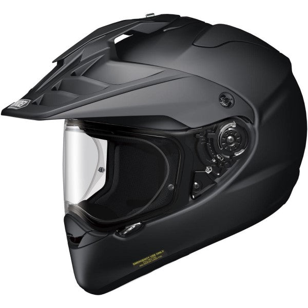 Casque Aventure Hornet X2 Solid Noir Mat incliné de droite