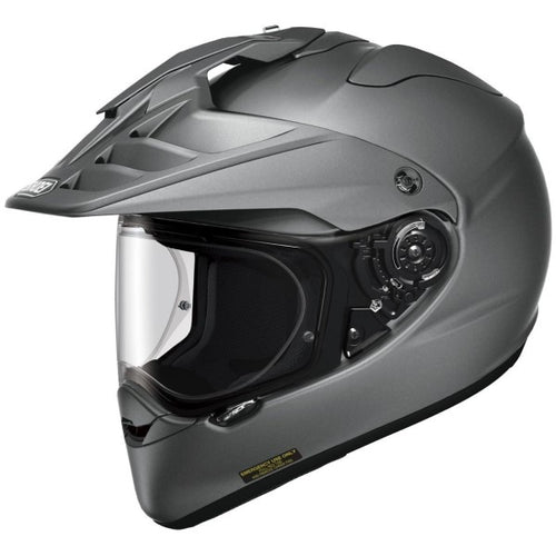 Casque Aventure Hornet X2 Solid Gris Mat incliné de droite