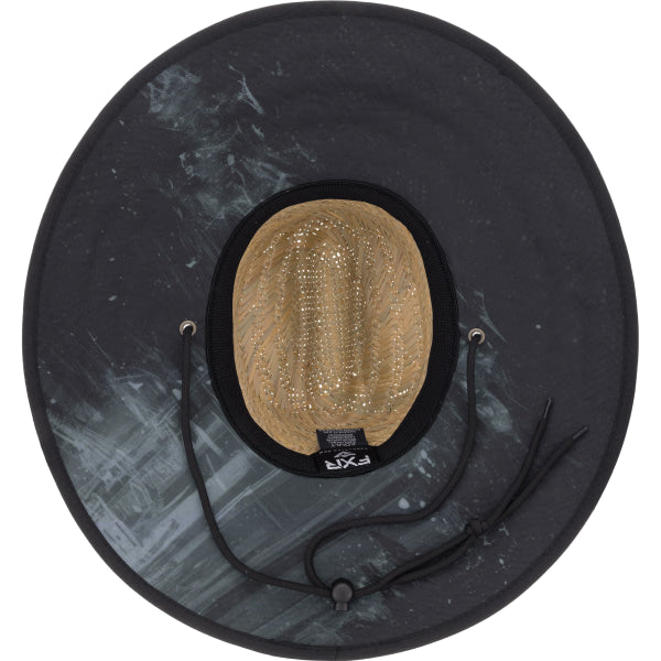 Chapeau de Paille Shoreside Junior FXR noir intérieur