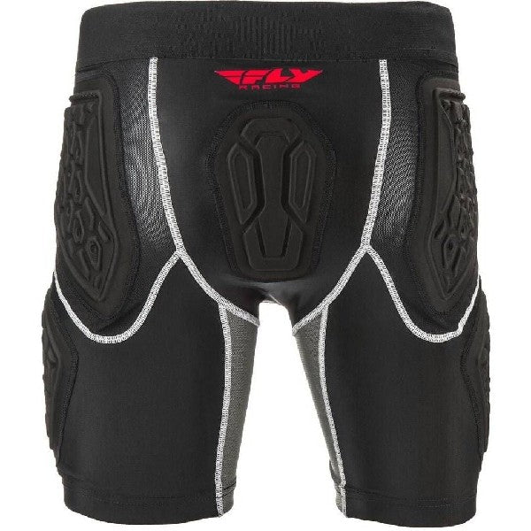 Shorts de Protection de Motocross Fly Barricade Noir, de dos