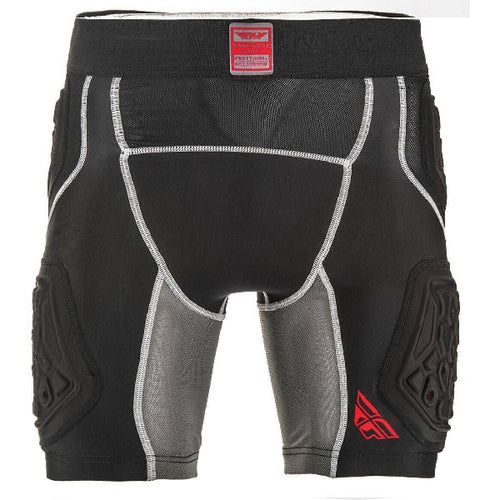 Shorts de Protection de Motocross Fly Barricade Noir, de face