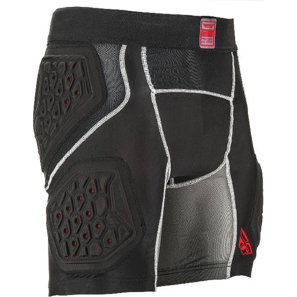Shorts de Protection de Motocross Fly Barricade Noir, de côté