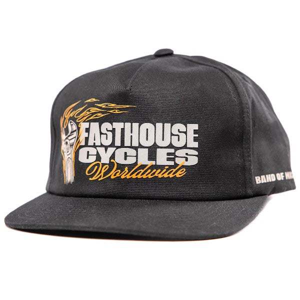 Casquette Spanner/Fasthouse/noir de face