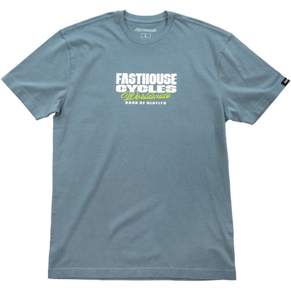 T-Shirt Spanner Bleu Clair de face