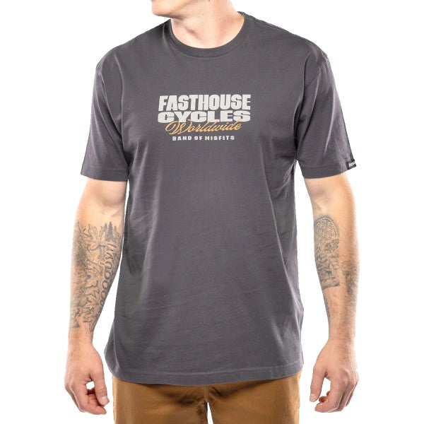 T-Shirt Spanner Graphite essayage de face