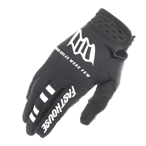 Gants de Motocross Speed Style Ramble Noir, droite