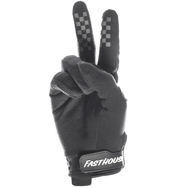 Gants de Motocross Speed Style Ramble Noir, paume