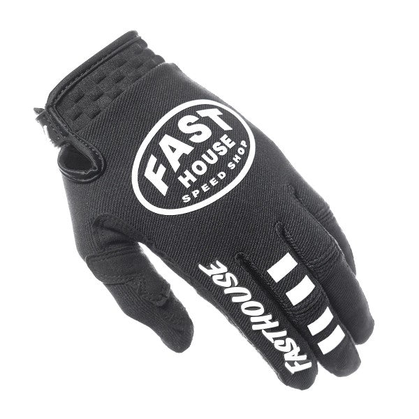 Gants de Motocross Speed Style Ramble Noir, gauche