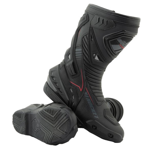 Bottes de Moto Speedmaster 2.0 Race,Joe Rocket, noir