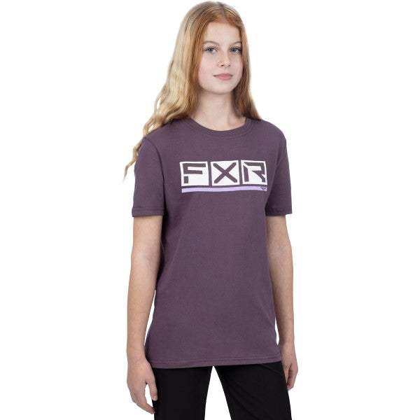 T-Shirt Podium Junior Mauve Devant