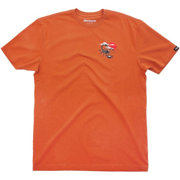 T-Shirt Stinger Orange de face