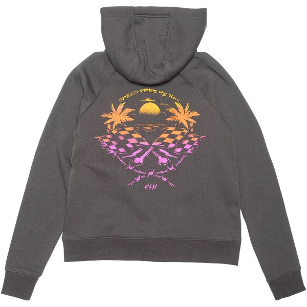 Coton Ouaté Sun Struck Femme Gris/Multicolore de dos