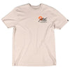 T-Shirt Sunset/Fasthouse/gris clair, de face