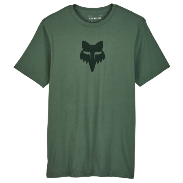 T-Shirt Fox Head Premium Vert