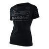 T-Shirt TLD GasGas Team Femme Noir, de face