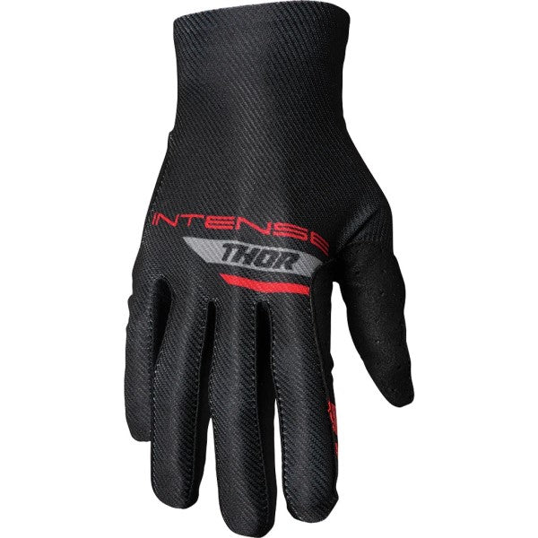 Gants de Vélo Intense Assist Noir/Rouge de l'extérieur