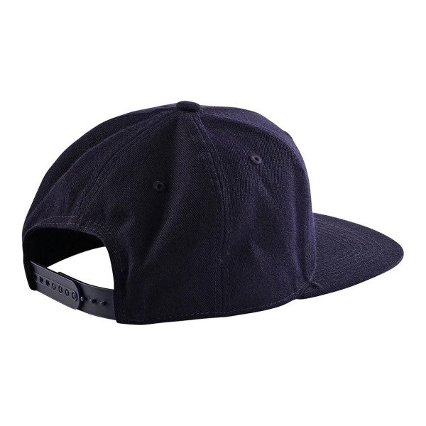 Casquettes Snapback Hat Slice| bleu marine, le côté arrière 
