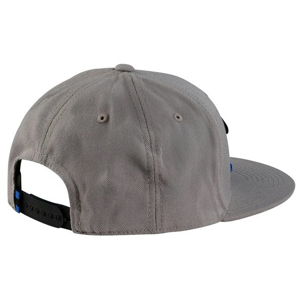 Casquettes Flat Bill Snapback Speed/ Gris, le côté arriéré 