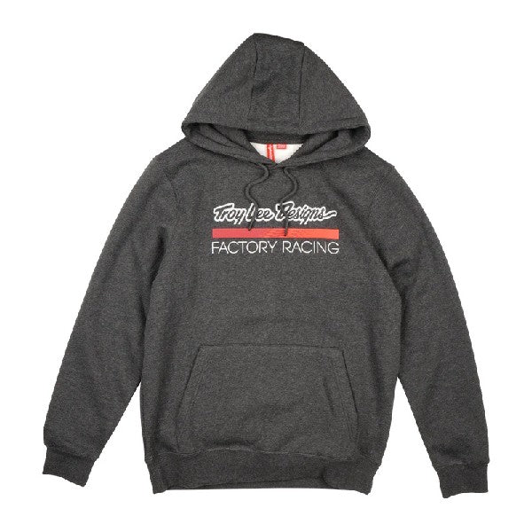 Coton Ouaté Factory Racing Gris/Rouge, de face