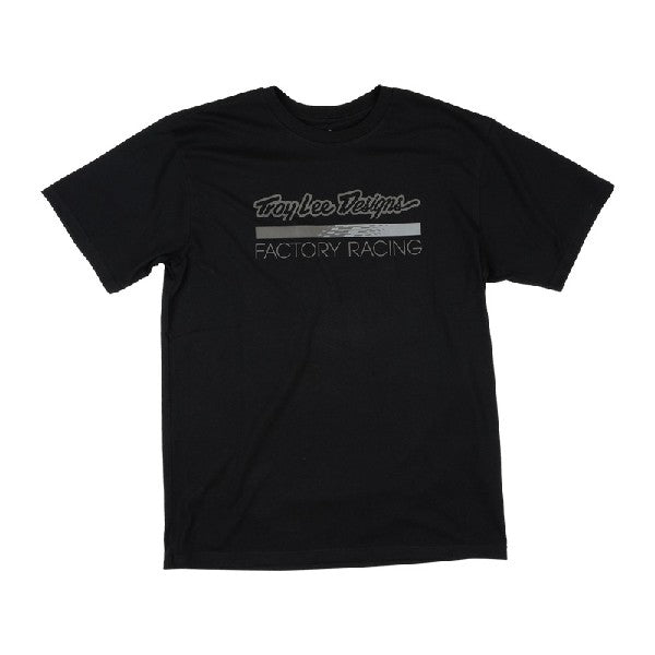 T-Shirt Factory Racing Noir/Argent