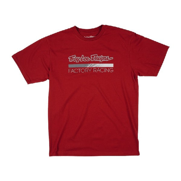 T-Shirt Factory Racing Rouge